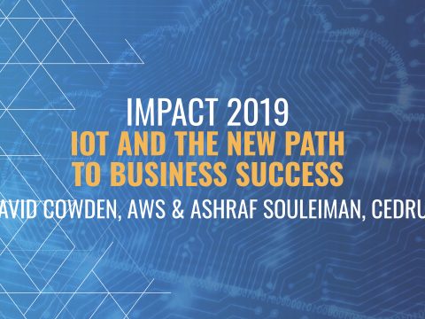 IoT and the New Path to Business Success - David Cowden, AWS & Ashraf Souleiman, Cedrus